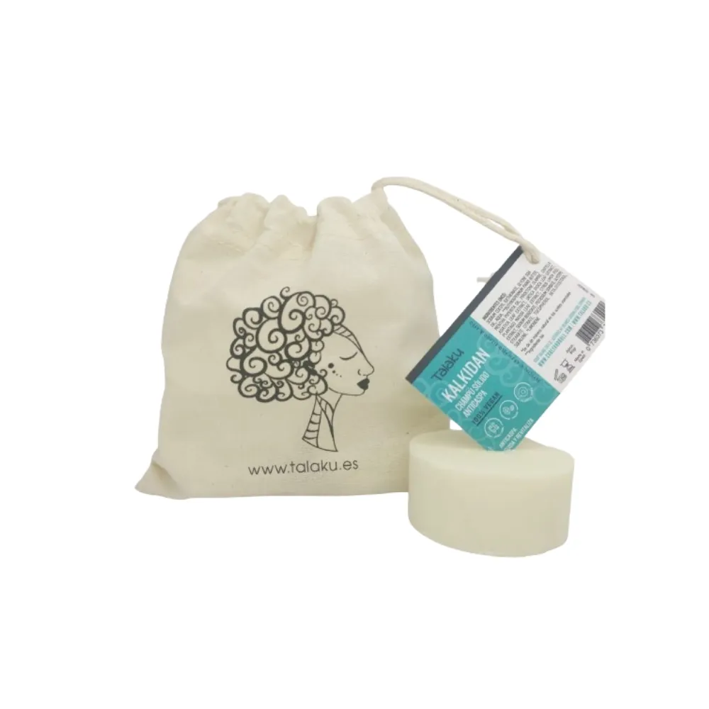 Talaku Champú Sólido Anticaspa Kalkidan 80g - Imagen 1